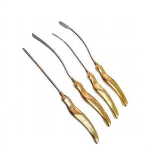 Instruments de chirurgie plastique de qualité supérieure pour lifting des sourcils et lifting du visage, ensemble d'élévateurs de cuir chevelu, 4 pièces en acier inoxydable allemand DIN ISO, manuel CE - Product Image 1