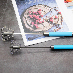 YF Semi-Automatique En Acier Inoxydable Main Batteurs D'oeufs Alimentaire <span class=keywords><strong>et</strong></span> Crème Mélangeur Manuel Auto Tournant Oeuf <span class=keywords><strong>Fouet</strong></span> - Product Image 4