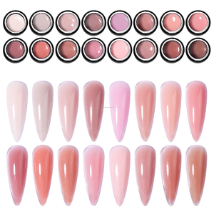 KNC Extensions d'<span class=keywords><strong>ongles</strong></span> auto-nivelantes Soak Off Private Label OEM 1KG 42Colors Nail Construction Extension UV <span class=keywords><strong>Gel</strong></span> Builder For Nails - Product Image 3