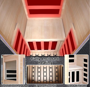 サウナスパルームカスタマイズされた高級モダンデザイン屋内一人乾燥熱 - Product Image 3