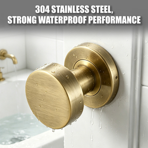 TIANYI Luxury Antique Brass <b>Door</b> <b>Knob</b> Round Rosette Vintage Brushed Bronze Interior Room Wooden <b>Door</b> Handle Cylinder Locksets - Product Image 3
