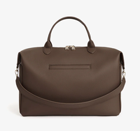 Sac à Langer en Cuir Haut de Gamme Sur Mesure Imperméable Portable Grande Capacité pour Bébés et Mamans