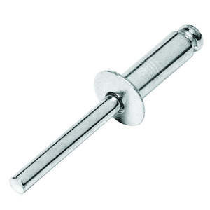 Fiero R-88B Pop rivetti ciechi 1/4 'X 1/2' 50-Pack DIN Standard testa piatta in metallo e ottone placcato in ferro - Product Image 1