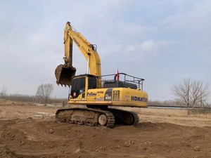 Excavatrice d'occasion Komatsu PC450, grande machine de construction, équipement puissant de 45 tonnes, excavatrice d'occasion de haute qualité - Product Image 4