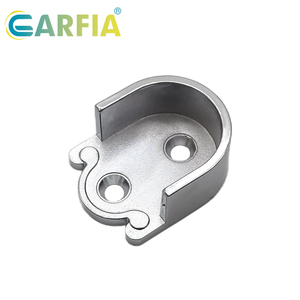 Soporte de Barra para Armario <span class=keywords><strong>Garfia</strong></span> de 25 mm, Resistente, con Brida, para Barra de Baño, Aleación de Zinc - Product Image 5