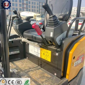 Mini-excavatrice SANY SY16C SY35U SY60C d'occasion, à bras court, moteur Yanmar, pour aménagement paysager, 99 % neuve, EPA CE - Product Image 6