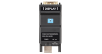 Convertisseur de média DVI vers fibre optique 4K 10 Gbit/s jusqu'à 2 km LC sur fibre monomode avec audio stéréo externe pour l'industrie de la diffusion télévisuelle