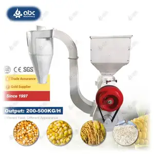 European Standard Maize Wheat Lentil Black Gram Rice Peeling Machine for Dry Wet Dehulling Dehusking Corn Millet Broad Bean