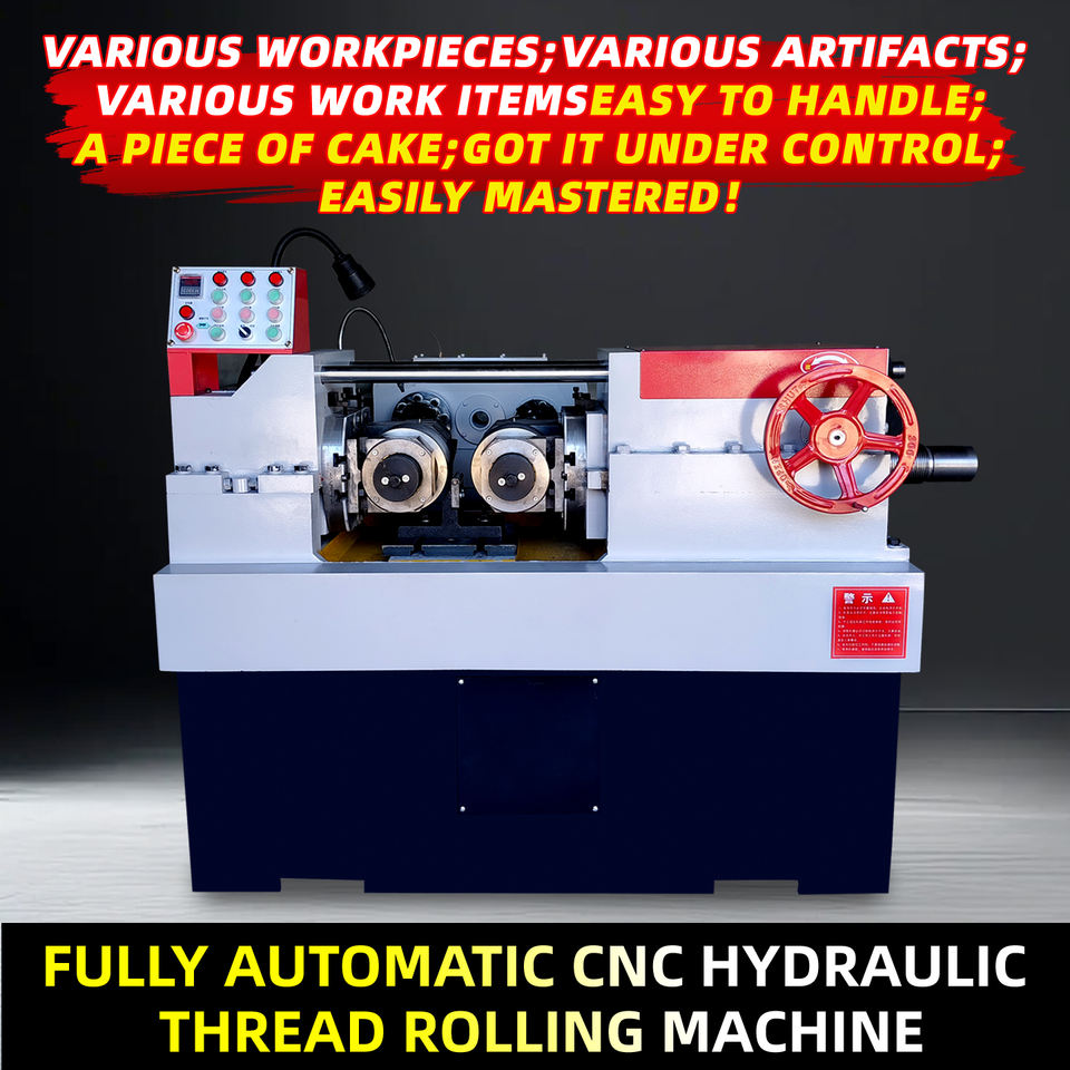 Thread Rolling Machine Fully Automatic CNC Thread Rolling Machine ...