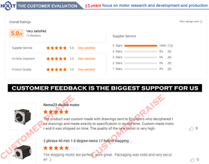 2 שלב 1.8 תואר משולב לולאה סגורה nema 34 מנוע stepper עם מקודד - Product Image 4
