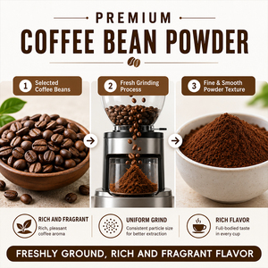 Grains <span class=keywords><strong>de</strong></span> café Arabica et Robusta torréfiés moyennement du Brésil et d'Éthiopie, offrant des services OEM et ODM, conditionnés en 1 kg - Product Image 4