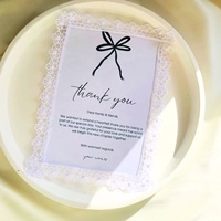 Tarjeta de Invitación de Boda Premium, Decoración de Encaje de Lujo, Estampado en Relieve con Lámina Dorada para Bodas