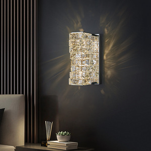 JYLIGHTING nordischer Stil moderne Wandlampe Luxus Kristallfenster Wohnzimmer 6 W LED Stahl PC-Karosserie individuelle Dimension einfaches Design - Product Image 2