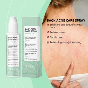 Spray anti-acné pour le dos personnalisé 100ml à l'acide salicylique, affinant les pores, marque privée - Product Image 5