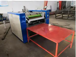 Automatische Papieren Zak Printer Met Droger Logo Flexo Drukmachine Niet Geweven Plastic 4 Kleuren Voorzien Rode Flatbed Printer Held