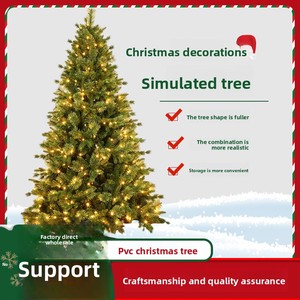 <span class=keywords><strong>Albero</strong></span> di Natale Artificiale in <span class=keywords><strong>Pino</strong></span> con Luci LED e Rami in PVC Illuminati, Decorazione Festiva per Esposizioni Commerciali e Centri Commerciali - Product Image 3