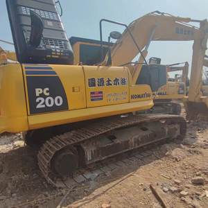 Excavadora Usada Eficiente y Duradera Komatsu PC200, Excavadora de Segunda Mano Multifuncional, Maquinaria de Construcción - Product Image 1