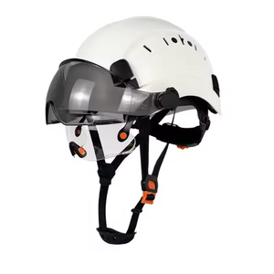 <span class=keywords><strong>Casco</strong></span> <span class=keywords><strong>de</strong></span> <span class=keywords><strong>Seguridad</strong></span> Industrial ABS <span class=keywords><strong>con</strong></span> <span class=keywords><strong>Gafas</strong></span> <span class=keywords><strong>Integradas</strong></span>, <span class=keywords><strong>Casco</strong></span> para Construcción, Logotipo Personalizado Disponible - Product Image 1