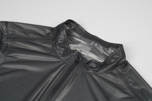 Vêtements de vélo haut de gamme hommes vélo cyclisme imperméable résistant à l'eau Transparent visibilité cyclisme veste de <span class=keywords><strong>pluie</strong></span> - Product Image 4