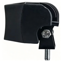 Nouvelle lampe de travail rectangulaire LED 3 pouces 6W, étanche IP68, 12-48V, 400LM, 6000K, lampe auxiliaire de conduite pour camions tout-terrain et chariots élévateurs