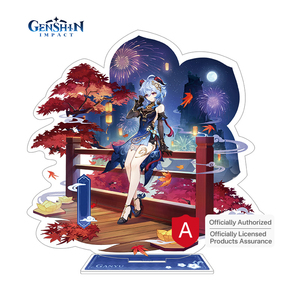 Genshin con licenza ufficiale impatto Teyvat serie Anime decorazione da scrivania acrilico Display Stand Genshin <span class=keywords><strong>Fischl</strong></span> acrilico Standee - Product Image 5