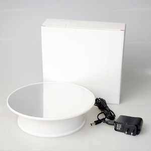 20Cm/25Cm/30Cm 360 Độ Điện/Pin Xoay Turntable <span class=keywords><strong>Display</strong></span> Đứng Cho Nhiếp Ảnh Đồ Trang Sức/Vòng Cổ/Bánh Hiển Thị - Product Image 3