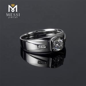 Messi Nero Dei Monili di vendite Venerdì <span class=keywords><strong>signori</strong></span> dei monili 14k oro moissanite eternity band mens <span class=keywords><strong>anelli</strong></span> - Product Image 6