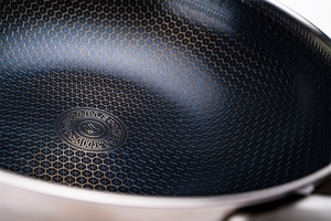 3-ply nonstick S/S với titan sang trọng Chảo đứng nắp - Product Image 5