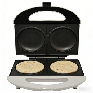 Machine à crêpes double 2 emplacements, 700 W, surface antiadhésive double face, appareil à petit-déjeuner, machine à sandwichs - Product Image 5