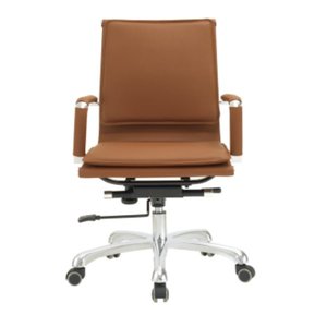 Silla de oficina moderna y cómoda de cuero 36019-1307C/B/A - Product Image 3