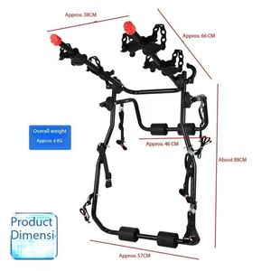 <span class=keywords><strong>Porte</strong></span>-vélos arrière de voiture en acier pour VTT, transport de 3 vélos - Product Image 1