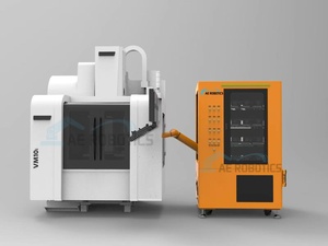 Station mobile AUBO prête à l'emploi pour l'automatisation du chargement/déchargement, alimentée par un cobot, avec protections complètes, produit collaboratif - Product Image 6