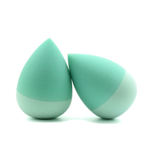 Bouffée d'applicateur cosmétique multicolore douce de fond de teint pour des <span class=keywords><strong>éponge</strong></span>s de maquillage enduites de silicone de mélange sans effort - Product Image 3