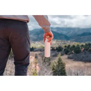 Botella térmica reciclada Gaia, merchandising sostenible - Product Image 5