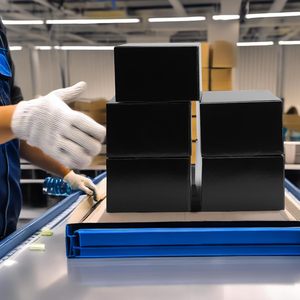 Custom Logo Corrugated <strong>Black</strong> <strong>Shipping</strong> <strong>Boxes</strong> Folding Small Cardboard Mailer <strong>Boxes</strong> for Small Business <strong>Shipping</strong> Packaging - Product Image 5