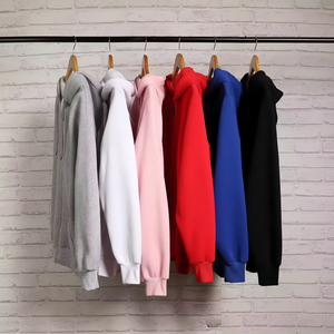 High Quality Unisex Oversized Casual Solid Fleece Pocket Hoodie Y2K Puff Printing Spring Winter Trend Luxurious Eco-Friendly - Product Image 3