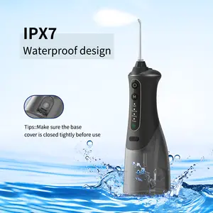 Portable Type Oral Irrigator Care Smart Powerful Detachable Dental Floss Water 5 Nozzles Pik 350ml Water Flosser for Teeth