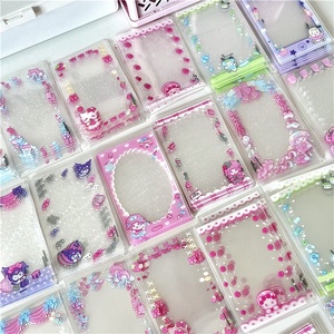 PVC libre 58x89 color corazón Arco Iris holográfico Photocard mangas 72mm X 102mm - Product Image 5