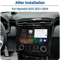 Autoradio Android pour Hyundai Tucson IX35 2020 2021 2022 Navigation GPS Car-play 4G WIFI Stéréo multimédia