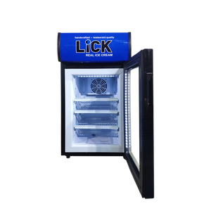 Meisda SD40B 40L -22 grados baja temperatura <span class=keywords><strong>encimera</strong></span> helado puerta de vidrio congelador - Product Image 2