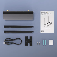 Yago Zigbee 3.0 PoE Gateway Hub Dongle pour Home Assistant, Tuya, SmartLife, antennes doubles 5dBi, puce ESP32+CC2652P, port Ethernet RJ45