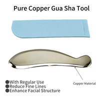 Planche Gua Sha en Cuivre Rouge Haute Pureté Classe I Favorise la Circulation Sanguine Thérapie Musicale Certifiée CE Garantie 3 Ans Corps