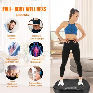 Plateforme vibrante pour drainage lymphatique, perte de poids, mise en forme du corps, plateforme de fitness - Product Image 1