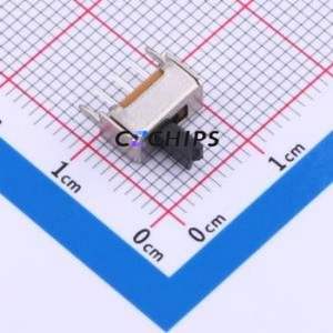 HX SS12D07VG4 Slide Switch Through hole Component (THT) Switch Single Pole Double Throw Rectangle Pin Header PC Pin 8.7mm - Product Image 1