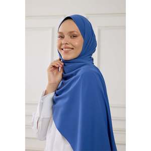 Medina <b>Silk</b> Shawl St. John's Wort Blue Long Women's Premium Fabric Elegant Covering - Product Image 3
