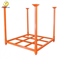 Étagère de stockage de pneus en acier robuste, détachable, empilable et thermolaquée pour entrepôt, exposition de voitures et camions