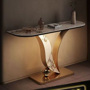 Consolle da <span class=keywords><strong>Ingresso</strong></span>/Corridoio con Piano in Marmo, Tavolo Angolare per Villa/Appartamento, Arredamento <span class=keywords><strong>Soggiorno</strong></span> - Product Image 2