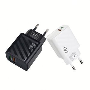 อะแดปเตอร์แปลงไฟแบบติดผนัง USB PD ช่องเสียบคู่ รองรับหลายโปรโตคอล 65W ชาร์จเร็ว สำหรับเดินทาง รองรับ QC4.0 PD35W สำหรับโทรศัพท์ 15 16 - Product Image 4