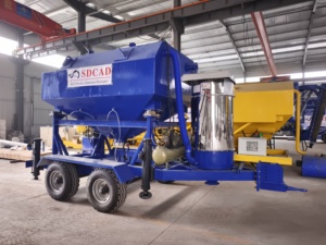 Silo à ciment mobile portable avec système d'alimentation par sacs <span class=keywords><strong>Big</strong></span> <span class=keywords><strong>Bag</strong></span> - Product Image 3