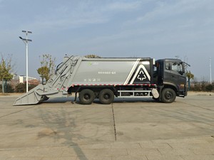 Dongfeng 6 * 4Super-Above Compresión de basura TruckCompactor Camión de basura Compresión Camión de basura - Product Image 4